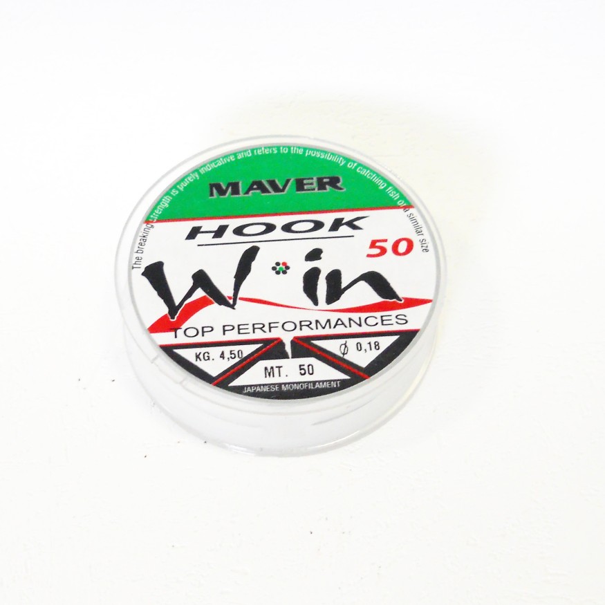 Леска Maver Win Hook 0,14mm 2,9kg 50m