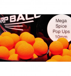 Бойлы Carpballs Pop Ups Pineapple&N-Butyric Acid 10mm 15шт.