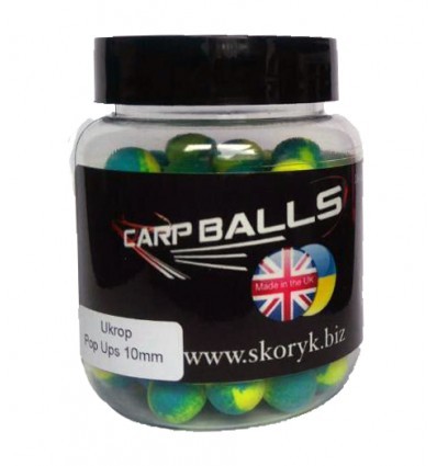 Бойлы Carpballs Pop Ups Ukrop 10mm 15шт.