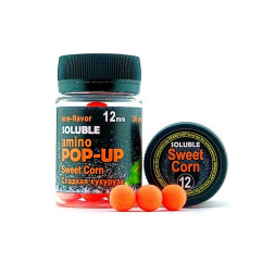 Бойлы растворимые amino POP-UP Grandcarp SWEET CORN (СЛАДКАЯ КУКУРУЗА) Ø12 мм 30 шт. (PUS047)