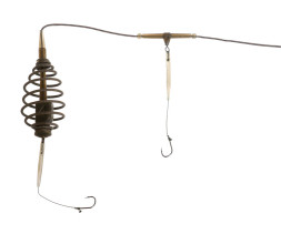 Готовая оснастка Carp Pro на ледкоре Пружина №6 40г