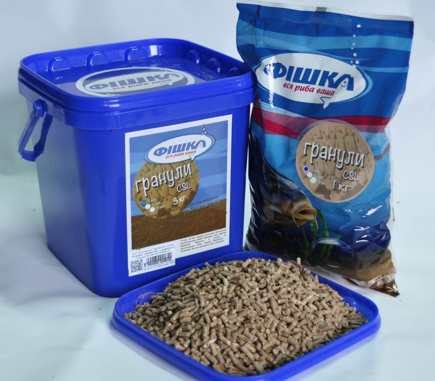 Пеллетс Фишка CSL 3 мм 1 кг