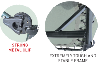 Раскладушка Carp Zoom Heavy Duty 150+ Bedchair