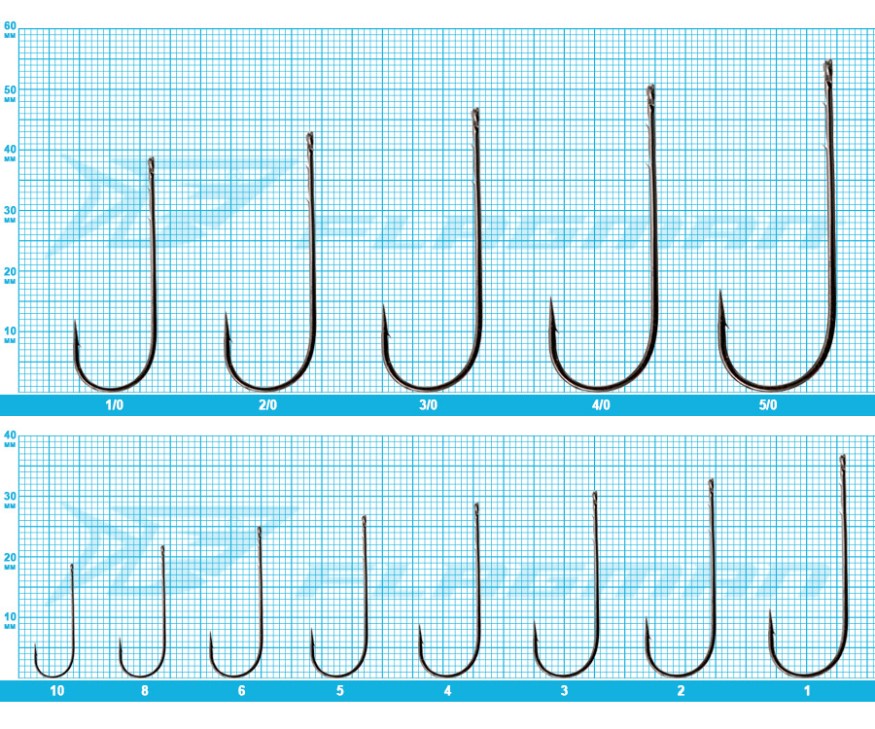 Крючки Azura Long Shank Hook №10