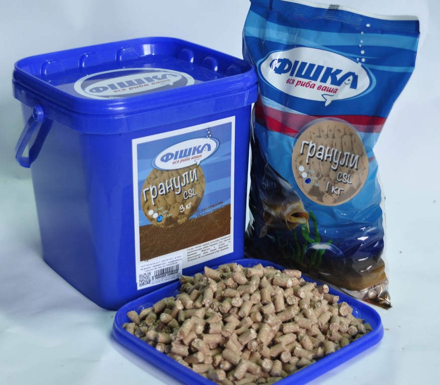 Пеллетс Фишка CSL 8 мм 1 кг