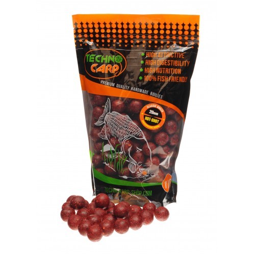 Бойлы Technocarp вареные Hot Shot 14mm, 250g