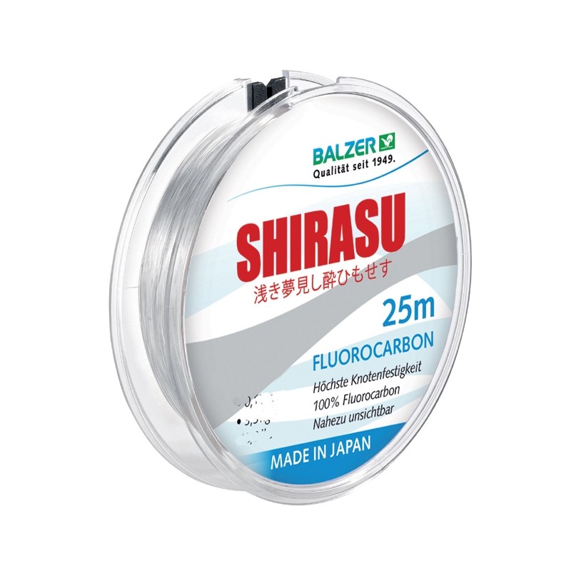 Леска Balzer Shirasu Fluorocarbon 0.12mm 1,2 kg 25m