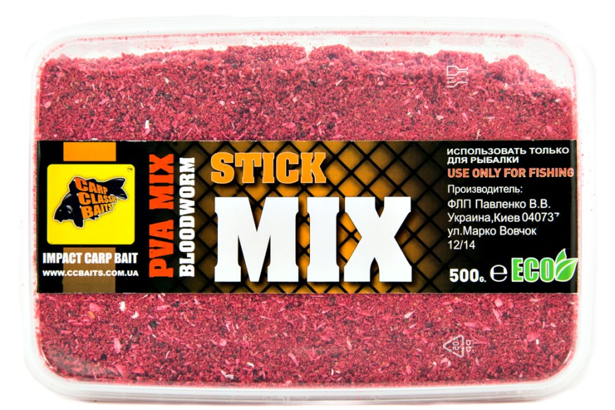 Стик CC Baits Stick Mix Bloodworm, 500гр