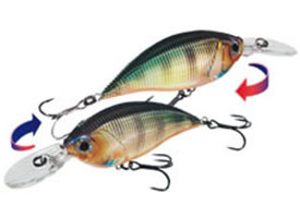 Воблер YO-ZURI 1062R Sashimi Deep Crank F 70мм CSBG