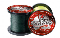 Шнур Mikado Cat Territory 8 Octa Braid 300м 0,40мм 39,80кг yellow