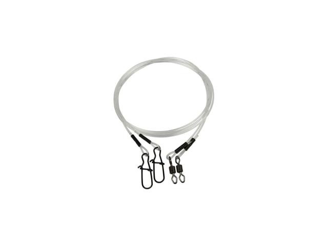 Поводок с застежкой DAM Effzet Mono Spin Leader 55cm