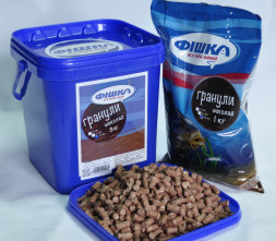 Пеллетс Фишка Шоколад 8 мм 3 кг