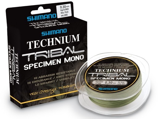 Леска Shimano Technium Tribal Line 0,30mm 9,80kg 1074m