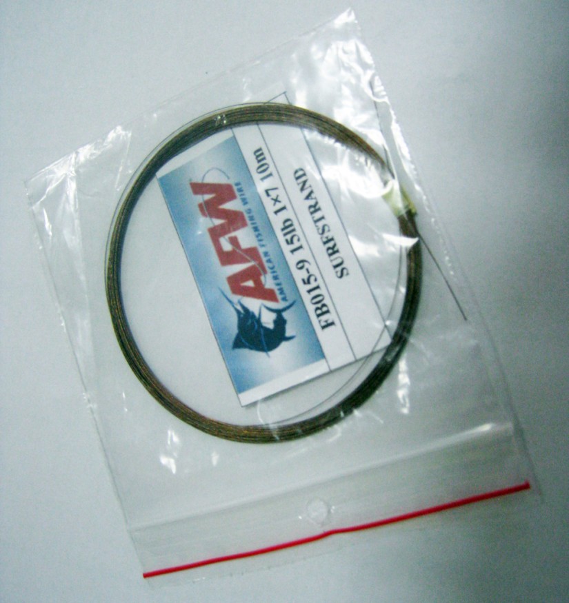 Поводковый материал AFW Surfstrand 1x7 30lb/13.5 kg 10m