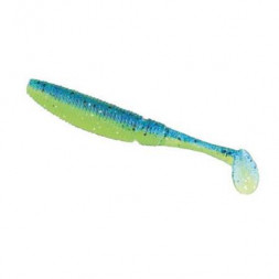 Силикон съедобный Nomura Rolling Shad 85mm 5,5g Blue Green Chart 8шт