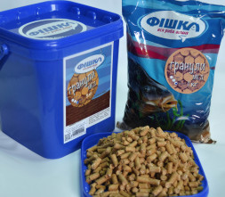 Пеллетс Фишка Мёд 8 мм 1 кг