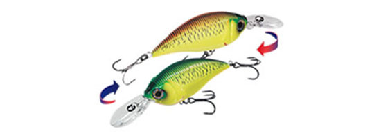 Воблер YO-ZURI 1063R Sashimi Flat Crank F 70мм CMFT