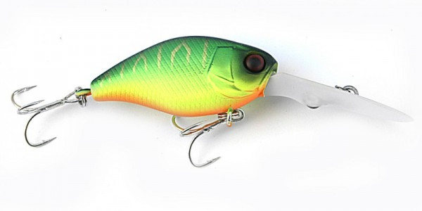 Воблер Jackall Diving Chubby 38мм 4,3г Mat Tiger Floating