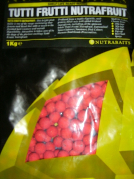 Бойлы Nutrabaits TUTTI-FRUTTI NUTRAFRUIT 10мм 400гр