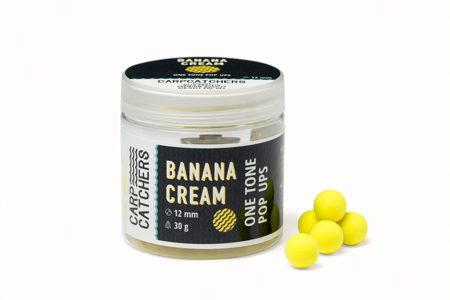 Бойлы pop-up Carp Catchers Banana Cream 12 mm