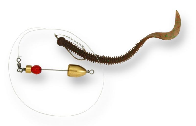 Крючок Gamakatsu Worm Wire Guard Bronze 3/0