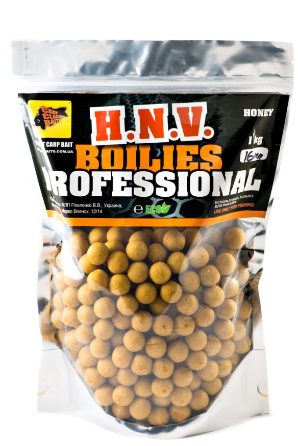Бойлы CC Baits Professional Soluble Honey 20mm 1kg