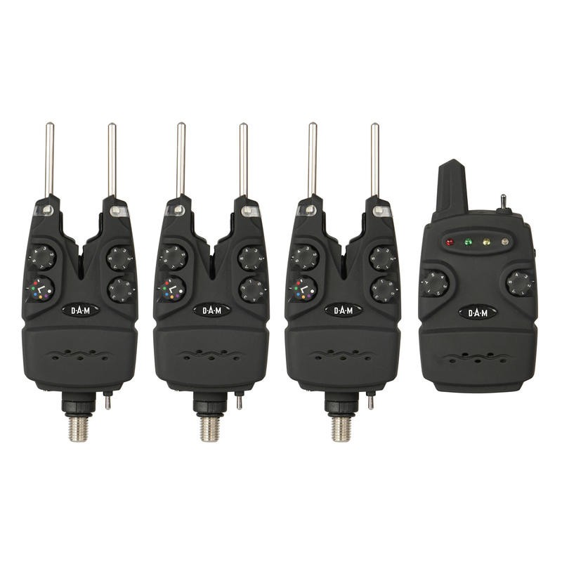 Набор сигнализаторов в кейсе DAM Multi-Color Wireless Alarm Set  3+1