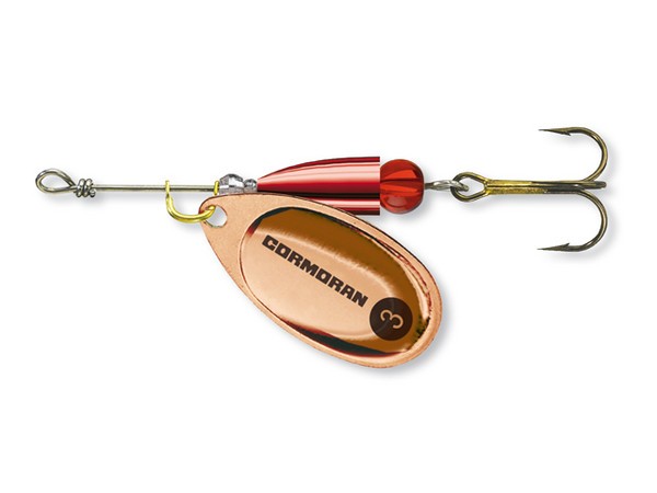 Вращающаяся блесна Cormoran Bullet №3 copper