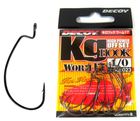 Офсетный крючок Decoy Worm 17 Hook 4/0, 6шт