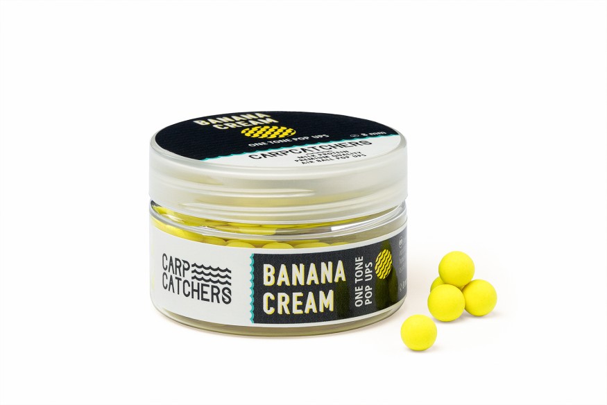 Бойлы pop-up Carp Catchers Banana Cream 8 mm