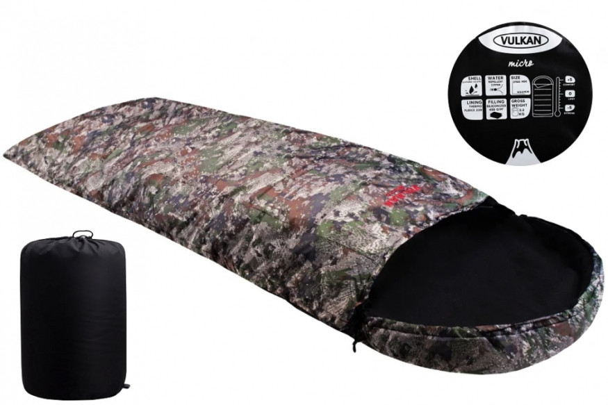  Спальный мешок Vulkan Micro лес