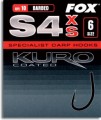 Крючки Fox S4 Kuro Hook Size 2 barbed