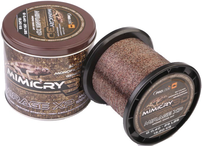 Леска Prologic Mimicry Mirage XP 1000m 29lbs 13.2kg 0.40mm Camo