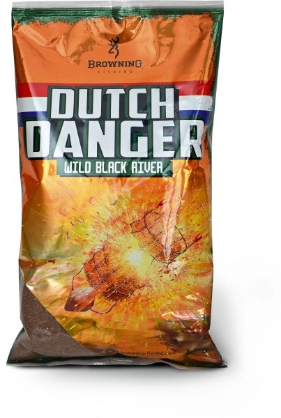Прикормка Browning Dutch Danger Wild Black River 1kg