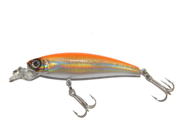  Воблер YO-ZURI Eba Minnow F413 55мм: HGR - HGR