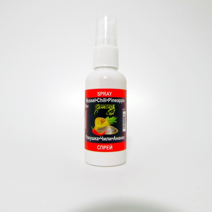 Активный спрей Grandcarp РАКУШКА•ЧИЛИ•АНАНАС серии PREMIUM 50 мл (SPR011)