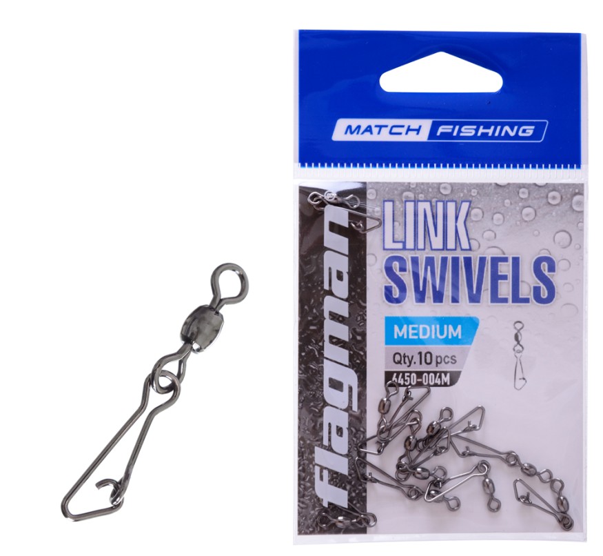 Застежка с вертлюжком Flagman Link Swivels Size M