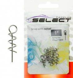 Штопор для силикона Select Spring Line 6mm, 10 шт.