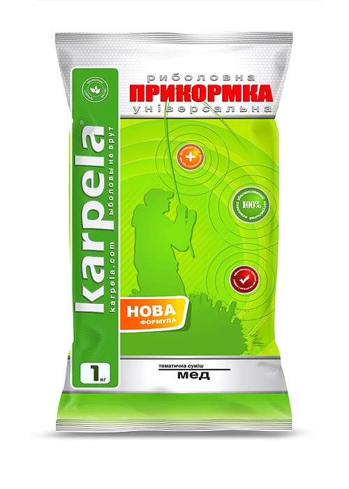 Прикормка Karpela Мёд 1 кг
