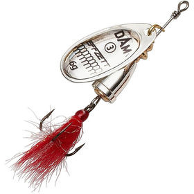 Блесна-вертушка Dam Effzett Executor с бородкой 8гр (silver)