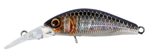 Воблер Jackall Diving Chubby Minnow 35мм 2,7г HL Silver&amp;Black Suspending