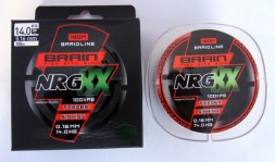 Шнур Brain NRG 8X sinking 150m brown