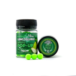 Бойлы долгорастворимые amino POP-UP Grandcarp Acid Pear (Кислая груша) Ø10 мм 50 шт. (PUL001)