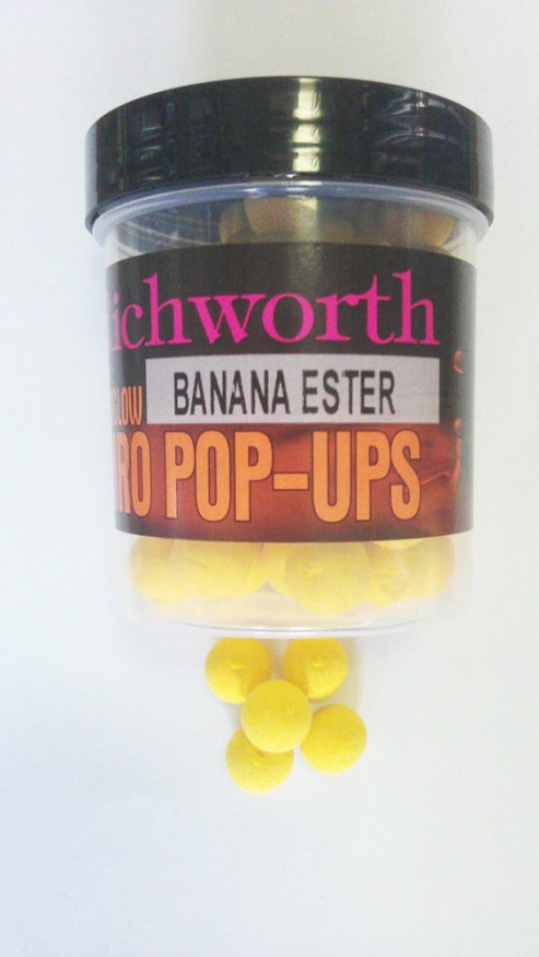 Бойли Richworth Airo Pop-ups Banana Ester, 14 mm, 80g