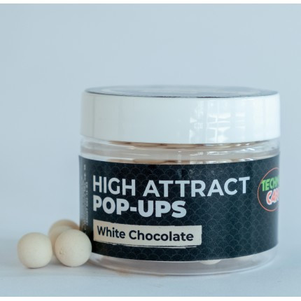 Бойлы Technocarp Pop-Uput White Chocolate 8mm уп/25гр