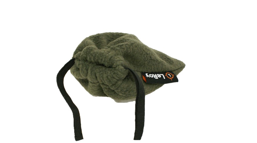 Флисовый чехол-мешок для катушки LeRoy Олива L 25*25см