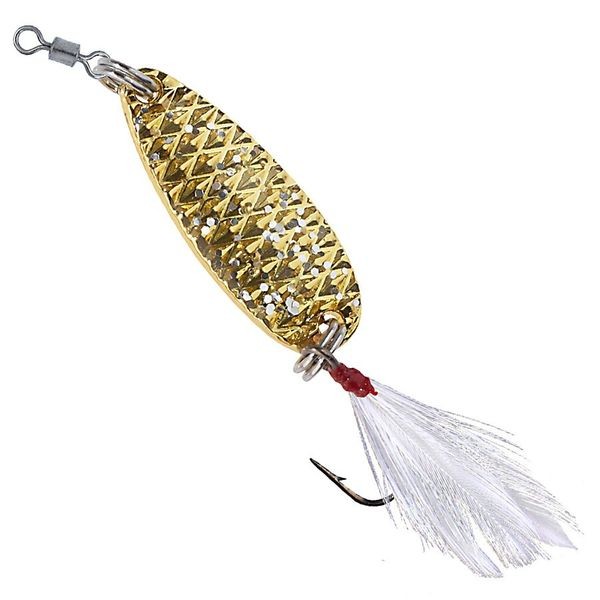 Блесна-колебалка Balzer Star Dust Trout spoon один.крючок 6.5гр. Gold