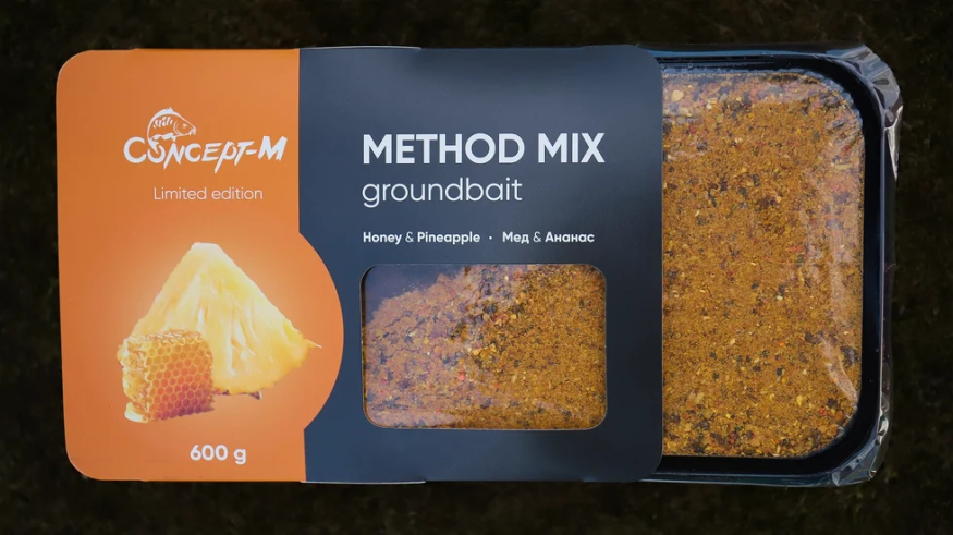 Метод микс Concept-M Method Mix Sport Series Мёд-Ананас 0.6kg