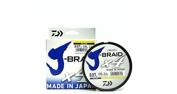 Шнур Daiwa J-Braid X4E 0,10mm-135m Dark Green