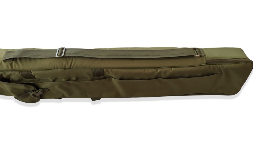 Чехол с фиксаторами для удилищ LeRoy (олива) 150